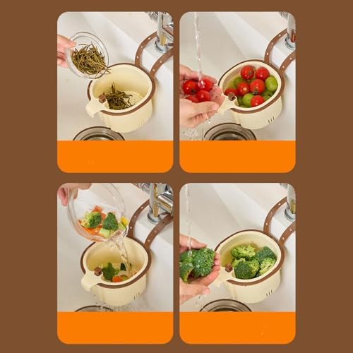 Hanging Sink Drain Basket, 2026 New Cactus Kitchen Sink Strainer Basket - Image 4