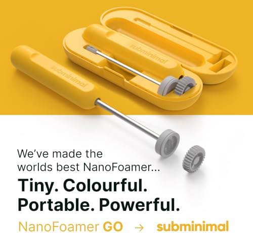 Subminimal NanoFoamer GO Rechargeable Handheld Milk Frother - Image 2