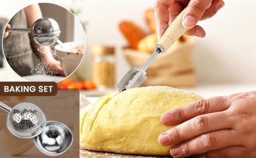 Professional Sourdough Bread Baking Set, Stainless Steel Flour Duster - Image 7
