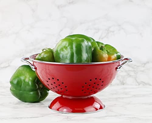 Calypso Basics by Reston Lloyd Powder Coated Enameled Colander, 3 Quart - Image 6