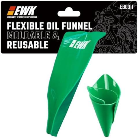 EWK Flexible Oil Funnel, Moldable & Reusable by EWKTool