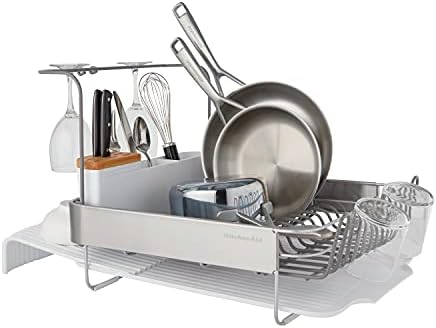 KitchenAid Full Size Compact to Full Capactiy Expandable Rust Resistant Dish - Image 4