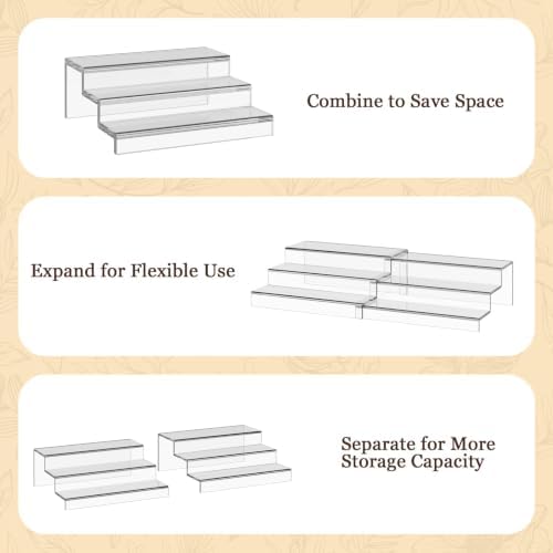 Expandable Clear Acrylic Can Organizer - Image 2