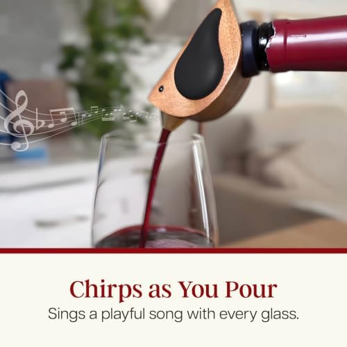Songbird Specialties Singing Bird Wine Bottle Pourer - Image 2