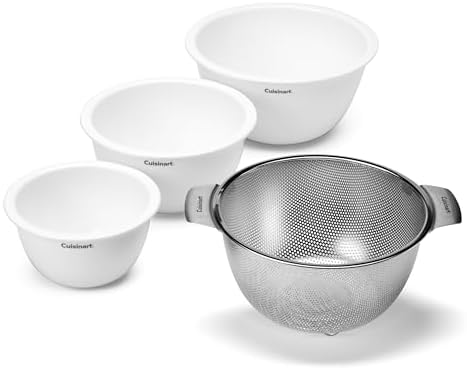 Cuisinart 4-Pc Mixing Bowl & Colander Set, CTG-00-4MBC by Cuisinart