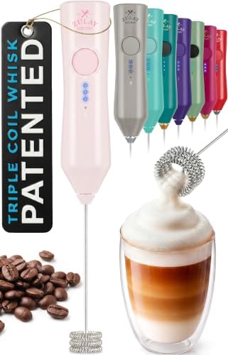 Zulay Kitchen Rechargeable Milk Frother Handheld by ZulayKitchen