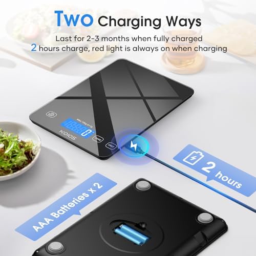 KOIOS Food Scale, 33lb/15Kg Digital Kitchen Scale - Image 5