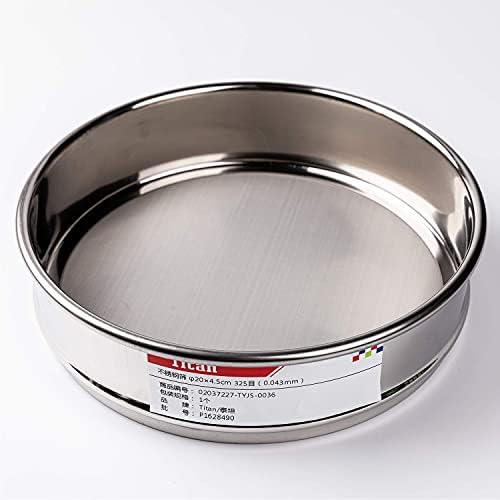 φ20×4.5cm 325 Mesh 304 Stainless Lab Sieves Economy Test Sieve 304 Stainless by ADAMAS-BETA