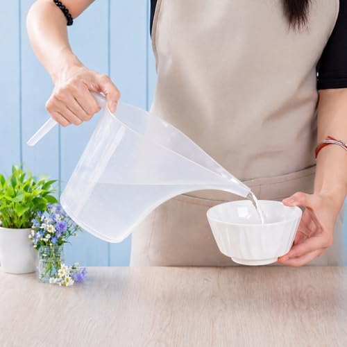 Konohan 12 Pack Funnel Pitcher for Soap Making 2000ml/67oz Large Capacity - Image 5