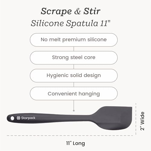 Starpack 'Scrape & Stir' Silicone Spatula - Image 4