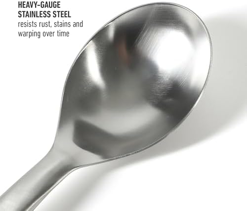 Calphalon Prime Kitchen Spoon, Stainless Steel Cooking Spoon, Heavy-Gauge - Image 3