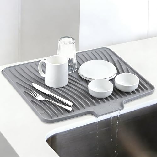 Silicone Dish Drying Mat for Kitchen Counter - Image 7