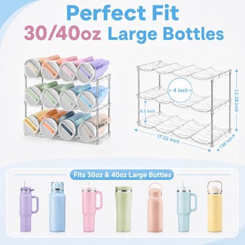 Stackable Water Bottle Organizer - Image 2