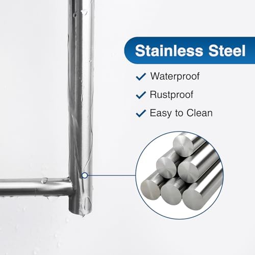 Paper Towel Holder, Self-Adhesive or Drilling， Brushed Nickel, 2 Pack - Image 3