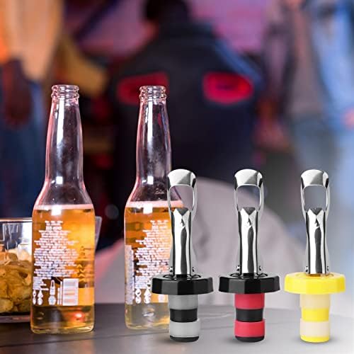 6pcs Reusable Wine Stoppers, Silicone Vacuum Bottle Stopper, Expanding Manual - Image 6