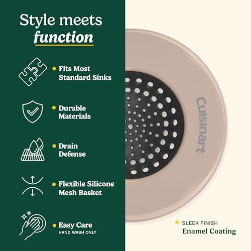 Cuisinart Stainless Steel Kitchen Sink Drain Strainer - Image 4