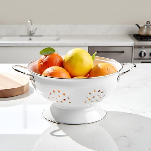 Reston Lloyd Calypso Basics Extra Large Enameled Colander - Image 6