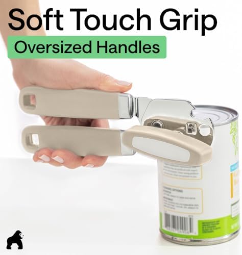 GORILLA GRIP Original Model Stainless Steel Manual Can Opener - Image 4