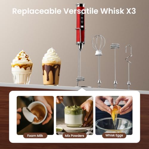 YUSWKO Milk Frother Wand for Coffee - Image 4
