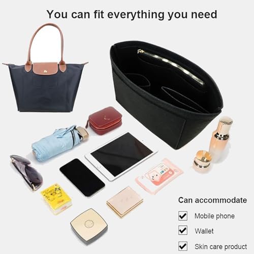 Lckaey Purse Organizer Insert for longchamp Le Pliage Neo Handbags Insert - Image 4