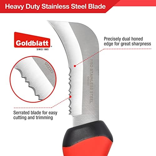 Goldblatt Heavy Duty Carpet Knife, Linoleum Cutter & Hook Knife - Image 2