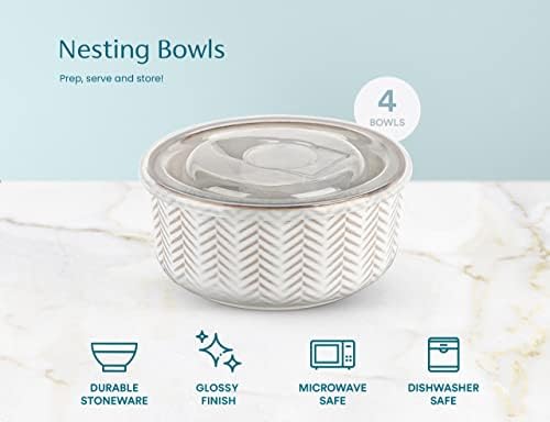 KooK Ceramic Nesting Bowls - Image 7