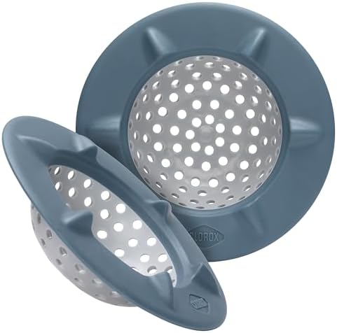 Clorox KeptClean™ WaterGuard Sink Strainer – 2 Pack, Steel Blue by Clorox