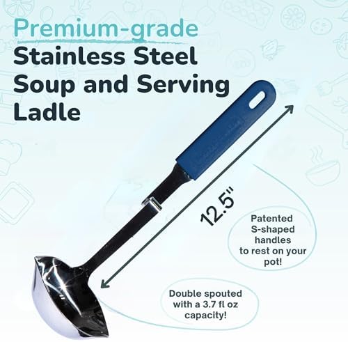 Souper Cubes Soup Ladle Stainless Steel - Image 4
