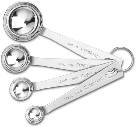 Cuisinart CTG-00-SMP Stainless Steel Measuring Spoon Set - Image 2