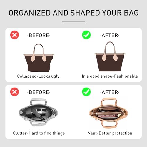 Purse Organizer Insert Compatible - Image 4