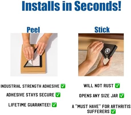 Jar Opener - Effortless Opener for Any Size Bottle or Jar - Image 6