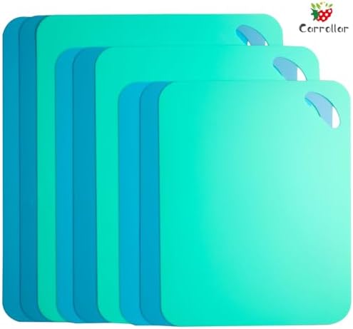 Plastic Flexible Cutting Mats for Kitchen, Cutting Board Sheet for Kitchen - Image 7