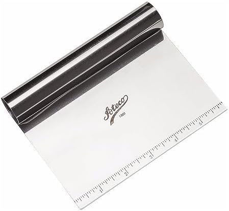 Ateco Stainless Handle Bench Scraper, 5.9-Inches by 3-Inches, Stainless Steel by Ateco