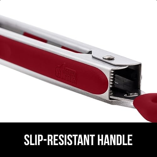 GORILLA GRIP Stainless Steel Kitchen Tongs - Image 4