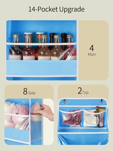 Yecaye 5 Tier Over the Door Organizer, Swing-proof Door Organizer Hanging - Image 3