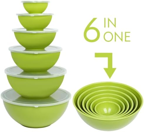 BoxedHome BPA Free Plastic Round Mixing Bowl - Image 3