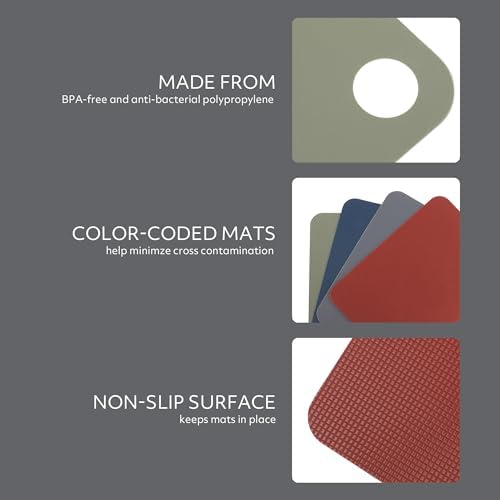 Sur La Table Kitchen Essentials Crafty Carvery BPA-Free Flexible Cutting Mats – - Image 4