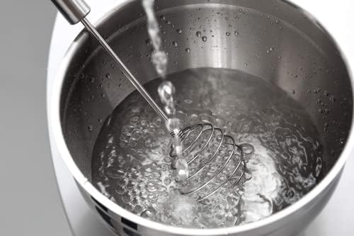 Whisk, Stainless Steel Spring Whisk, Balloon Whisk Egg Beater - Image 2