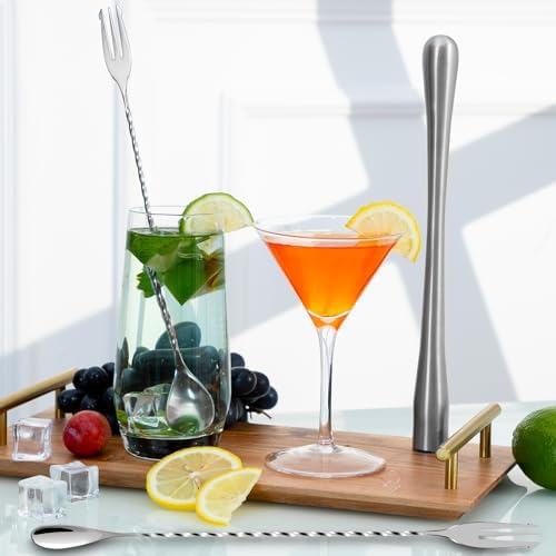Briout Bar Spoon Cocktail Mixing Stirrers, 12” - Image 6
