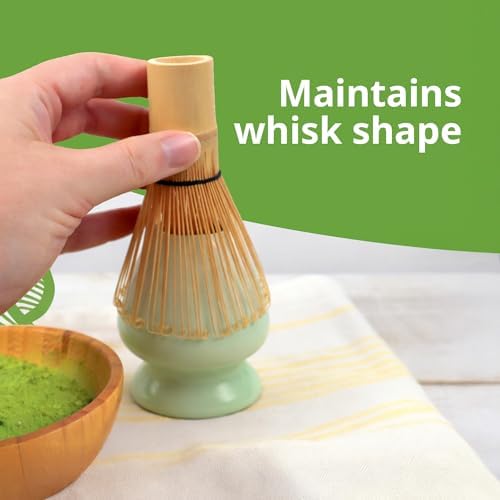 BlendWell Ceramic Matcha Whisk Stand, Protects Shape and Extends Whisk Life - Image 3