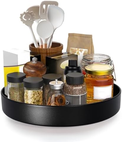 Metal Lazy Susan Organizer, 10 Inch Anti-Rust Turntable by Unknown