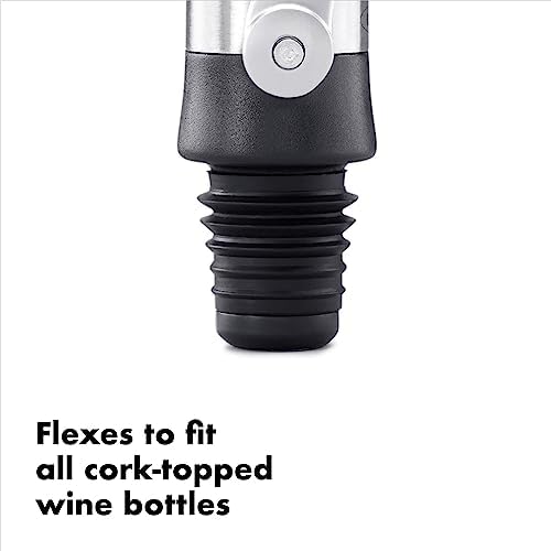 OXO SteeL Wine Stopper and Pourer - Image 4