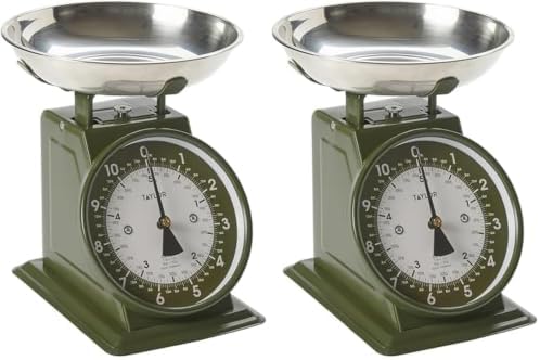 Taylor Analog Kitchen Scale, Stainless Steel Mechanical Food Scale by Taylor