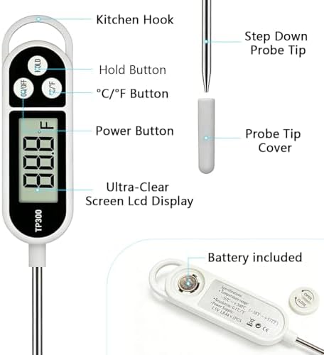 Candy Thermometer Digital Instant Read - Image 3