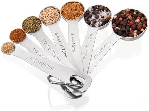 Doosu 18/8 Stainless Steel Measuring Spoons by Doosu
