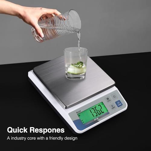 Polit Digital Kitchen Scale 18lb/8kg, 0.5g Food Scale - Image 4