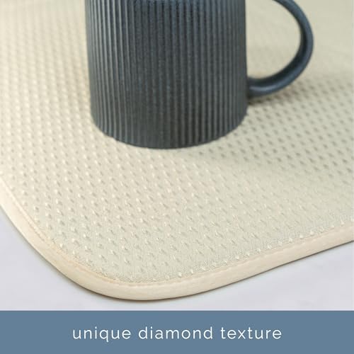 S&T INC. Dish Drying Mat, Diamond Texture - Image 3