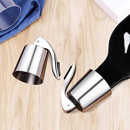 Wine Stopper with Airtight Seal to Keep Wine Fresh, Easy Press-to-Seal - Image 6
