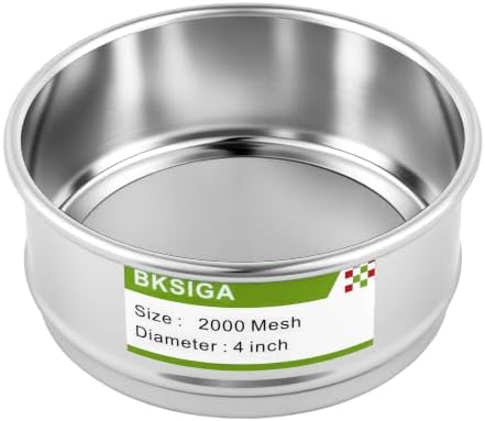 304 Stainless Steel Wire Cloth Lab Sieves, 2000 Mesh Test Sieve by Unknown