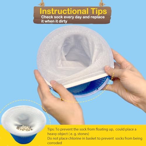 50 Pack Pool Filter Skimmer Socks - Image 5